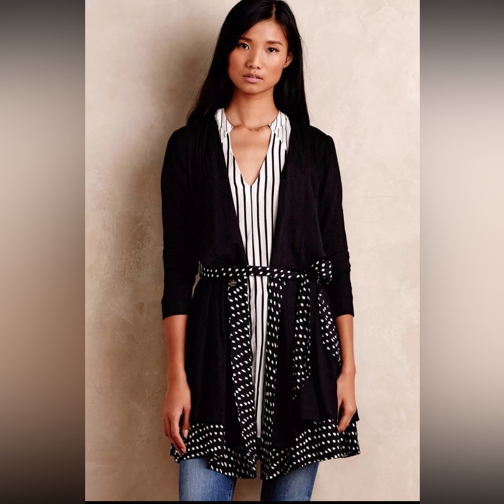 Anthropologie Belted Logan Trench Wrap by Harlyn